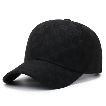 Dot Pattern Cotton Baseball Cap – Retro Snapback for Men & Women