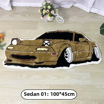 New home bedroom living room bedside coupe car plush carpet floor mat kitchen bathroom entry floor mat non-slip